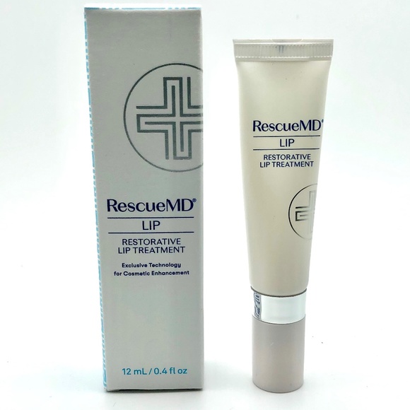 ResuceMD Restorative Lip Treatment Hydration + Volume Enhancement NEW BOX - Picture 1 of 5